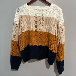 Harper Heritage Multicolor Knit Sweater